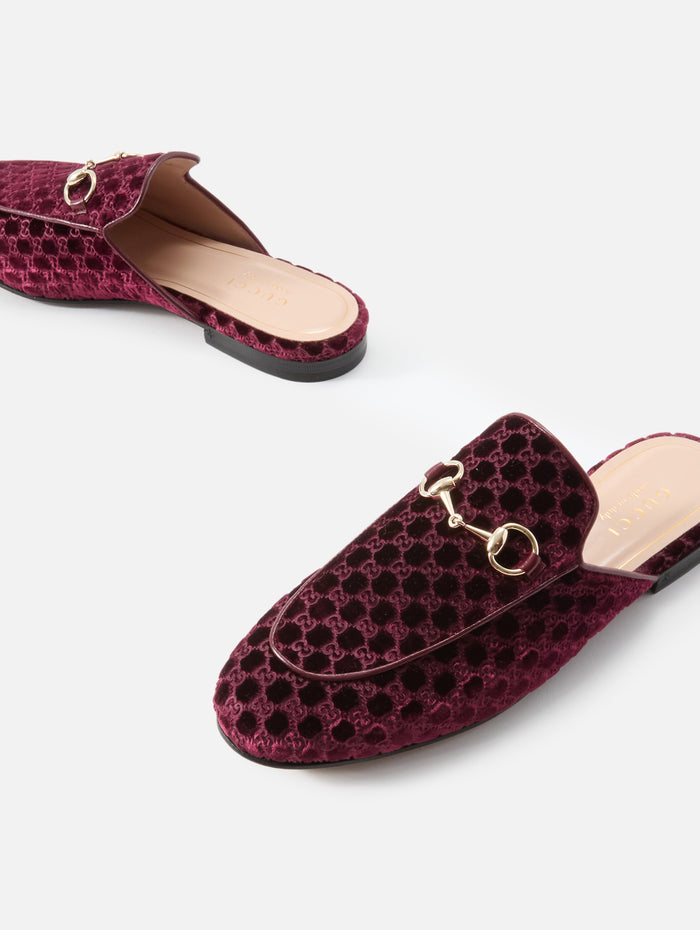 Princetown Slide,GUCCI,BORDEAUX,Image 1