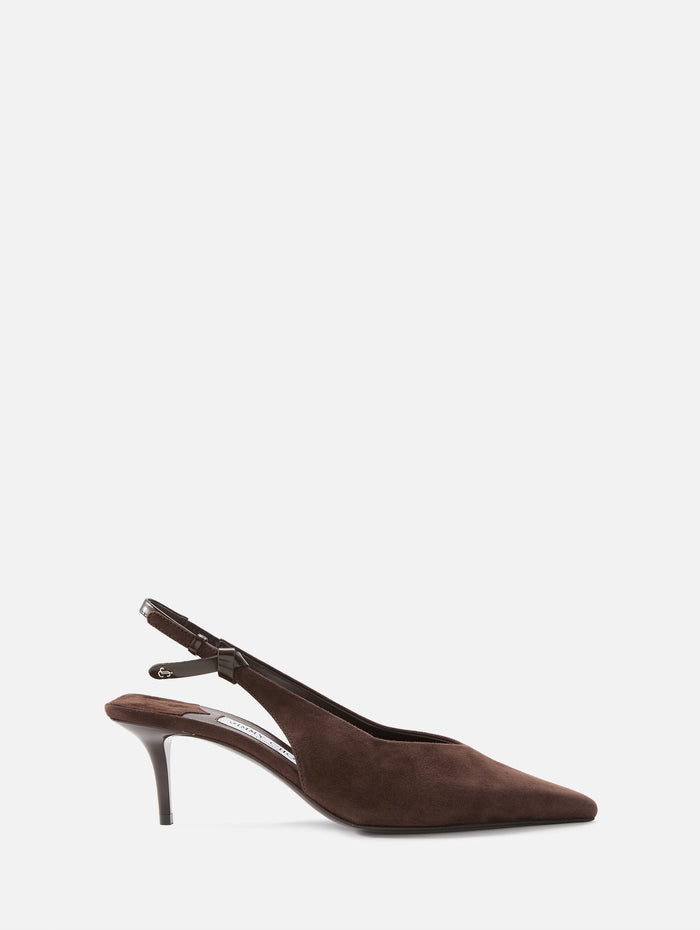 Cami Slingback 60mm,JIMMY CHOO,CHOCOLATE/CHOCOLATE,Image 1