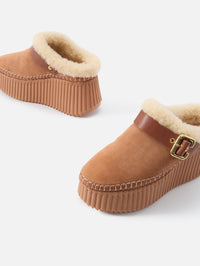 Nama Mule,CHLOÉ,POTTERY BROWN,Image 2