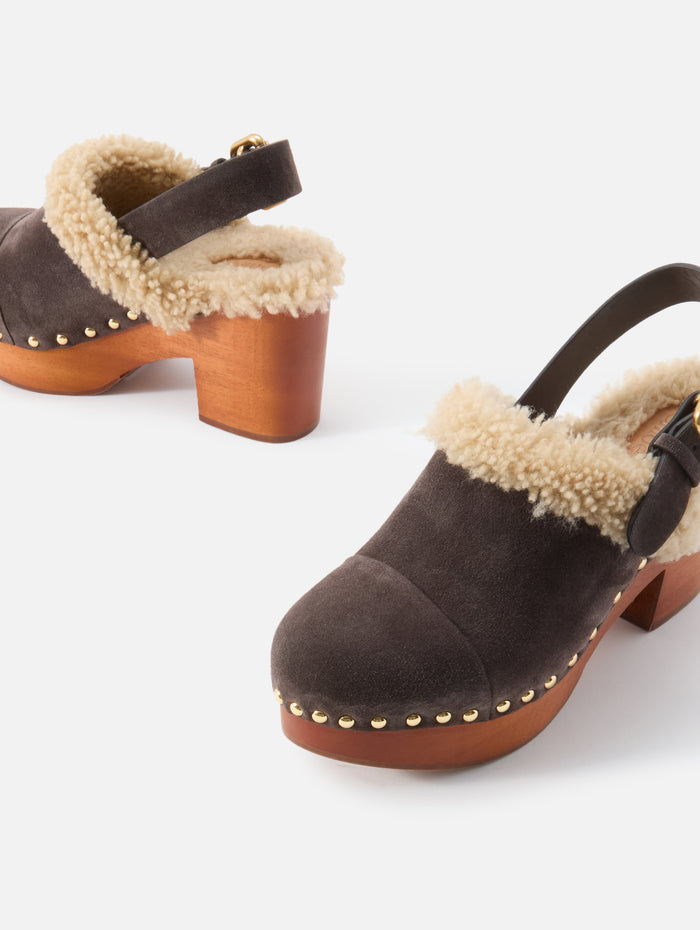 Jeanette Mule,CHLOÉ,BURNT BROWN,Image 1