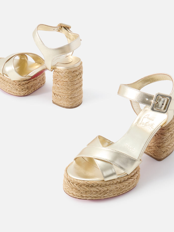 Calakala Heel 85mm,CHRISTIAN LOUBOUTIN,PLATINE,Image 1