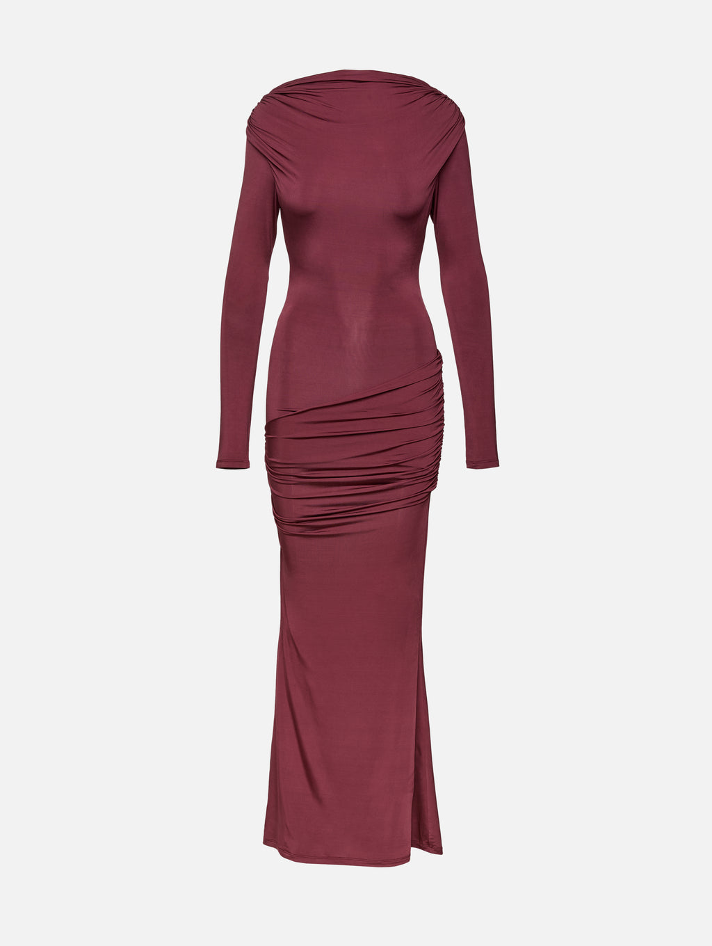 strapless open back dress Draped Jersey Dress | PARIS GEORGIA