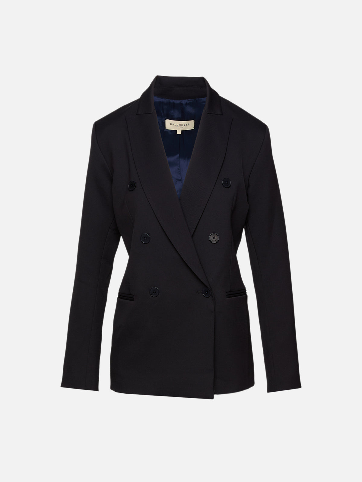 Carmen Double Blazer,KALLMEYER,NAVY,Image 1