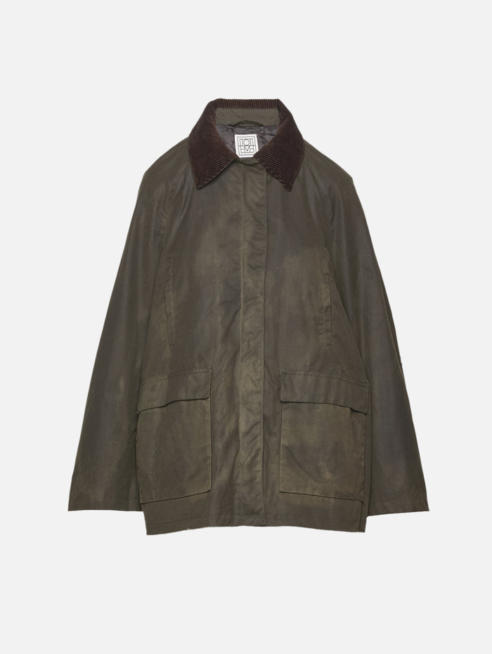 Country Jacket,TOTÉME,FOREST,Image 1