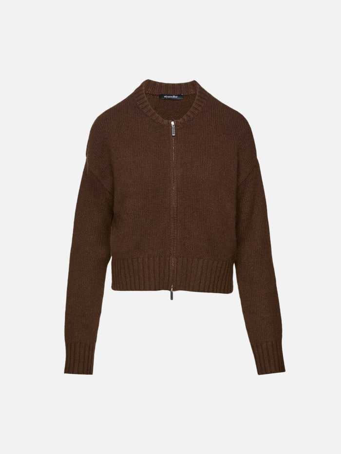 Andi Bomber,ELYSEWALKER LABEL,CACAO BROWN,Image 1