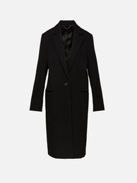 Classic Tailored Coat,TOTÉME,BLACK,Image 1