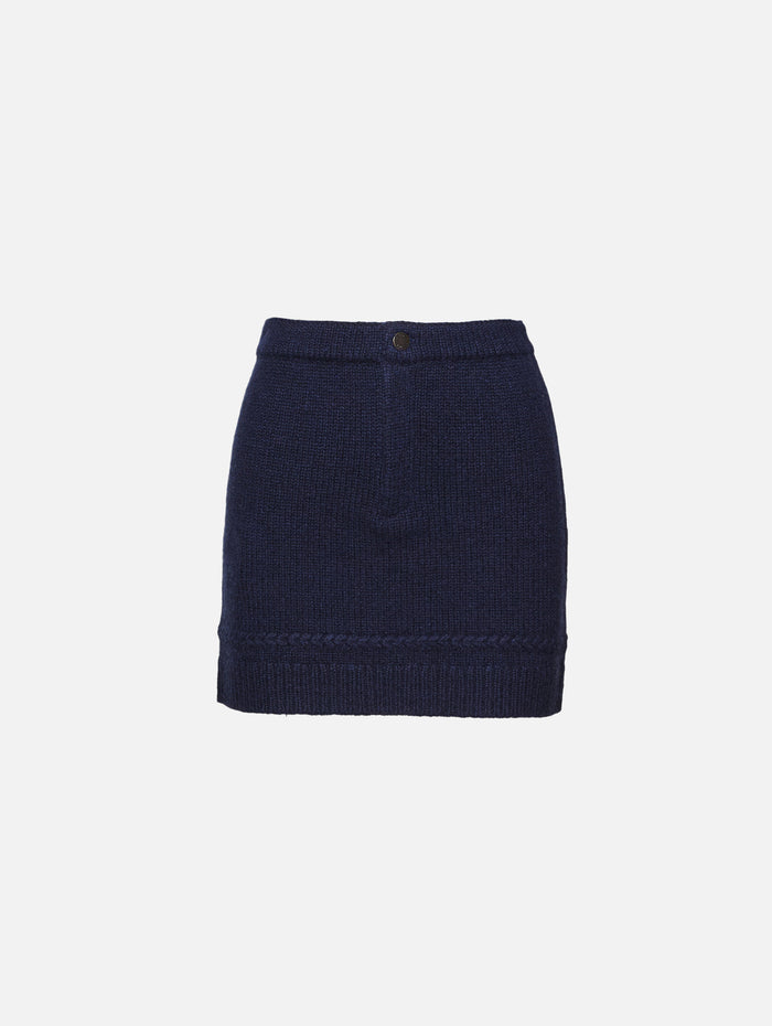Jean Mini Skirt,GUEST IN RESIDENCE,MIDNIGHT,Image 1