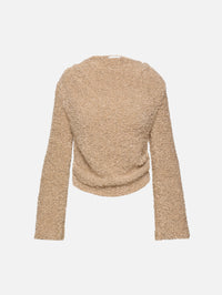 Wrap Sweater,MAGDA BUTRYM,BEIGE,Image 1