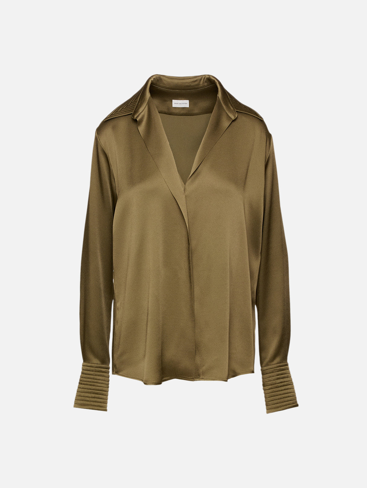 Celinta Shirt,DRIES VAN NOTEN,KHAKI,Image 1