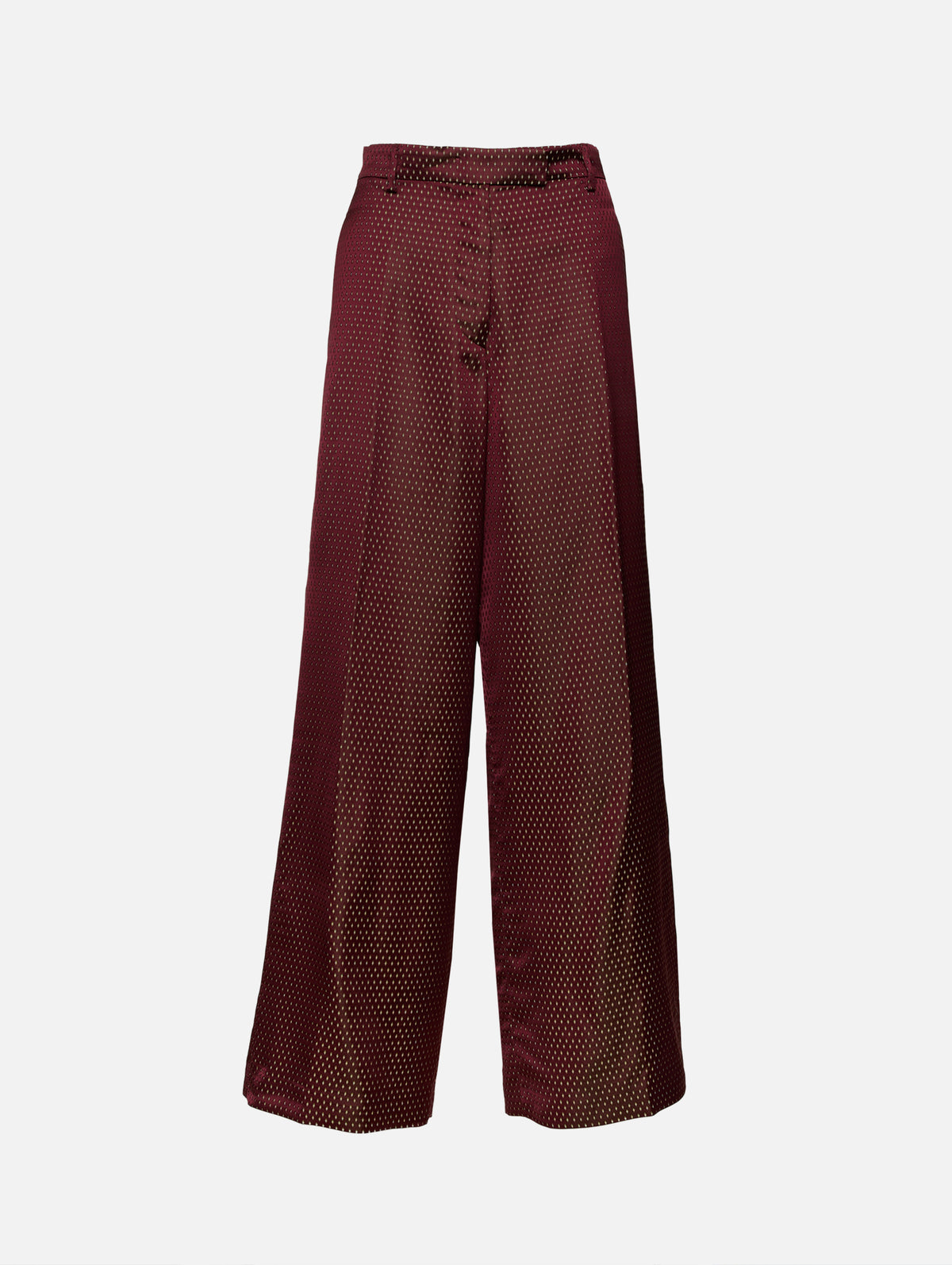 Penn Pant,DRIES VAN NOTEN,BURGUNDY,Image 1