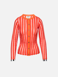 Pleated Cardigan,CHRISTOPHER JOHN ROGERS,MABOLO,Image 1