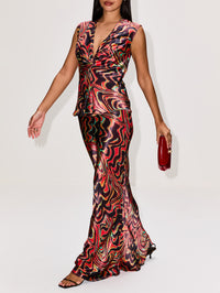 Bias Maxi Skirt,CHRISTOPHER JOHN ROGERS,ZEDONK MABOLO,Image 3