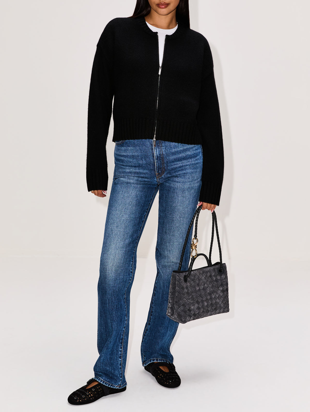 Andi Bomber,ELYSEWALKER LABEL,BLACK,Image 11