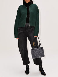 Andi Bomber,ELYSEWALKER LABEL,BLACK,Image 5