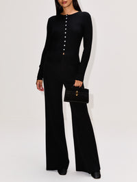 Avery Ribbed Cardigan,ELYSEWALKER LABEL,IVORY,Image 5