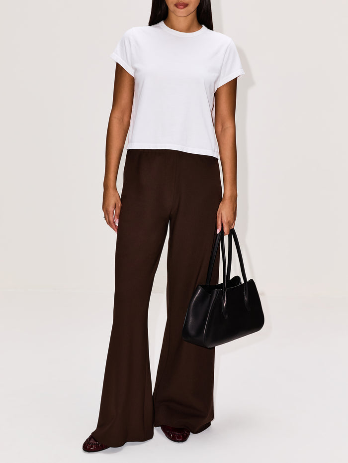 Colby Pant,LA LIGNE,CHOCOLATE,Image 1