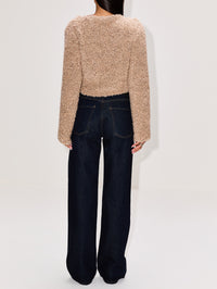 Wrap Sweater,MAGDA BUTRYM,BEIGE,Image 3