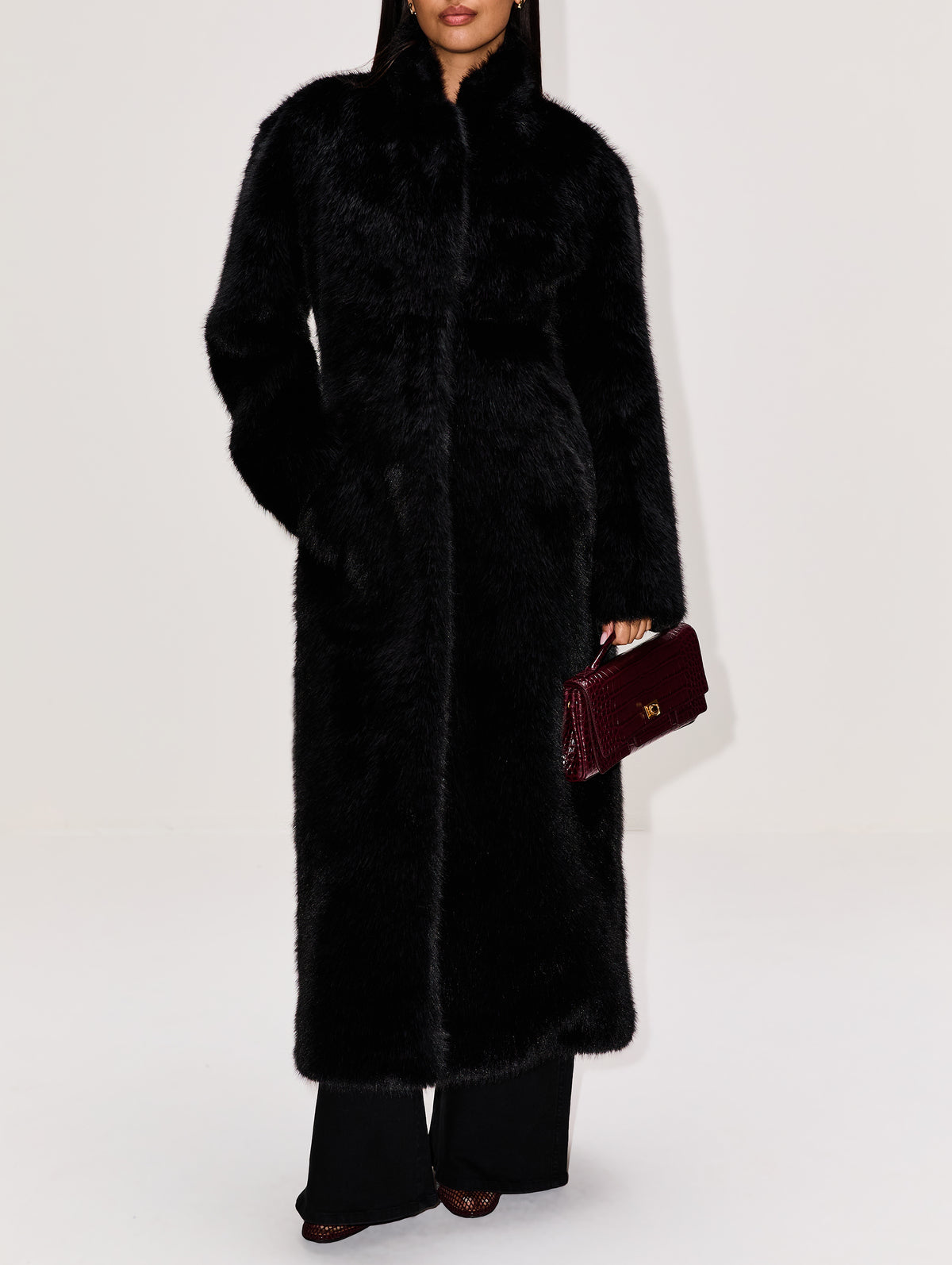 Augustine Coat,PARIS GEORGIA,BLACK,Image 2