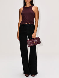 Knot Tank Top,MAGDA BUTRYM,BROWN,Image 2