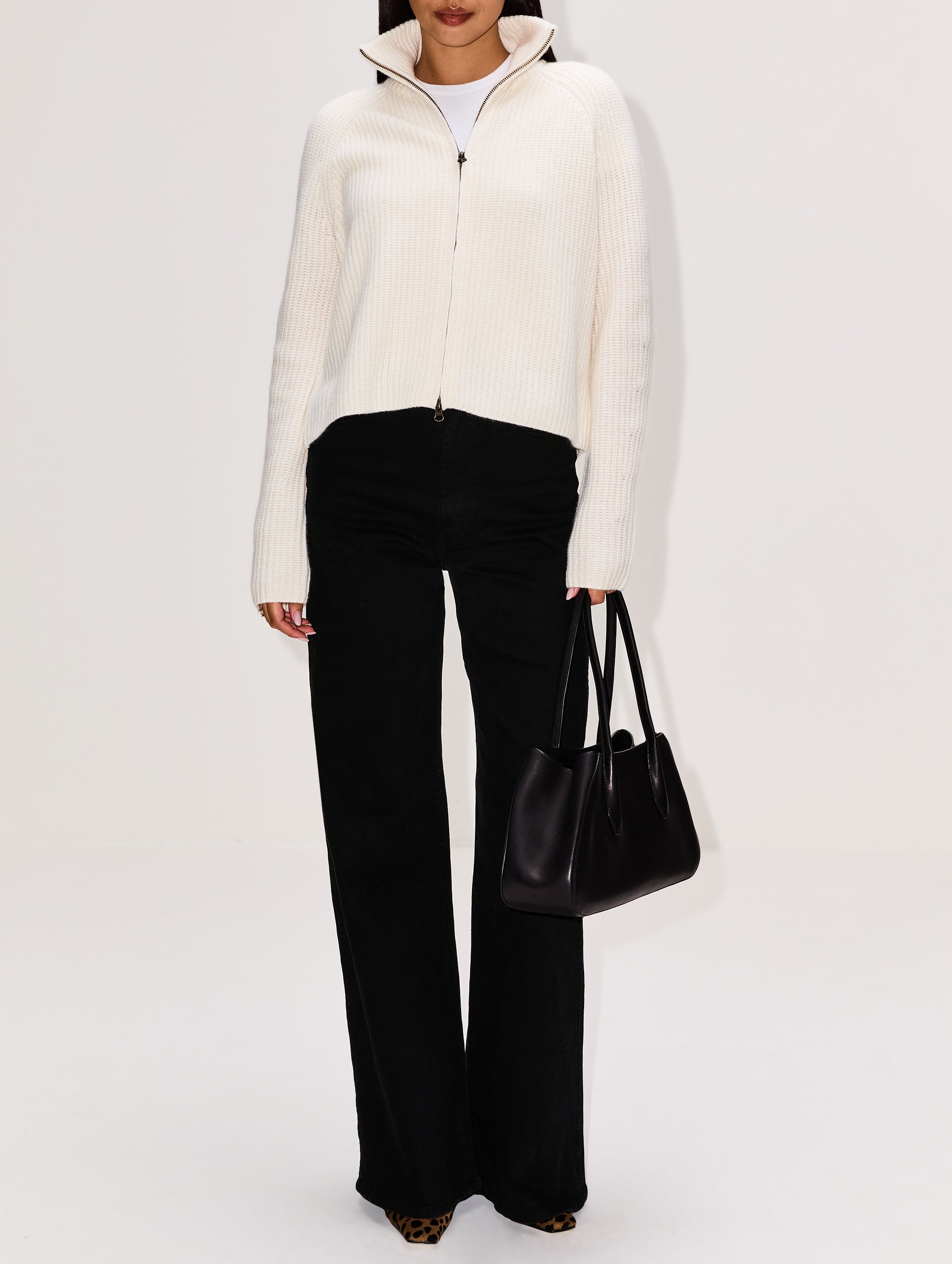 LADYPIG② Sadie Zip Cardigan | LISA YANG | elysewalker