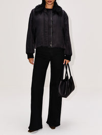 Vadra Jacket,PROENZA SCHOULER,BLACK,Image 2