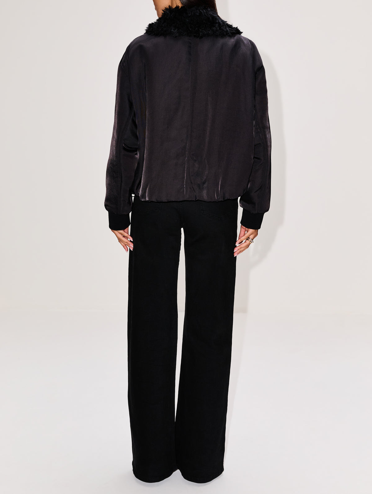 Vadra Jacket,PROENZA SCHOULER,BLACK,Image 3