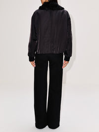Vadra Jacket,PROENZA SCHOULER,BLACK,Image 3