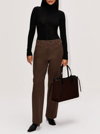 Chameleon 34 Tote,METIER,CHOCOLATE CACAO,Image 2