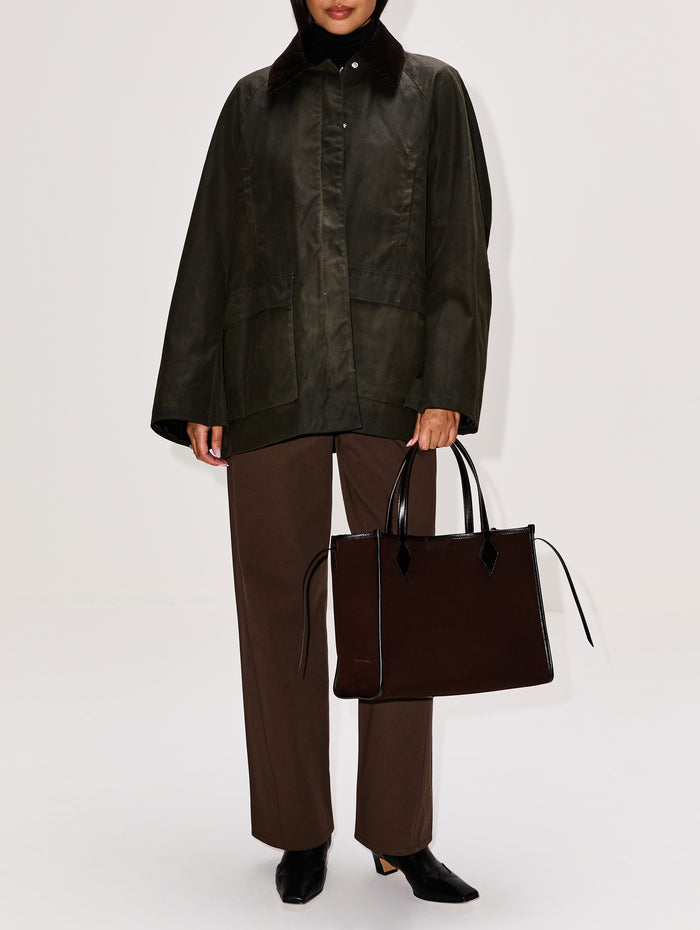 Country Jacket,TOTÉME,FOREST,Image 1