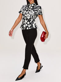 Mikey Pant,AMIR TAGHI,BLACK,Image 3