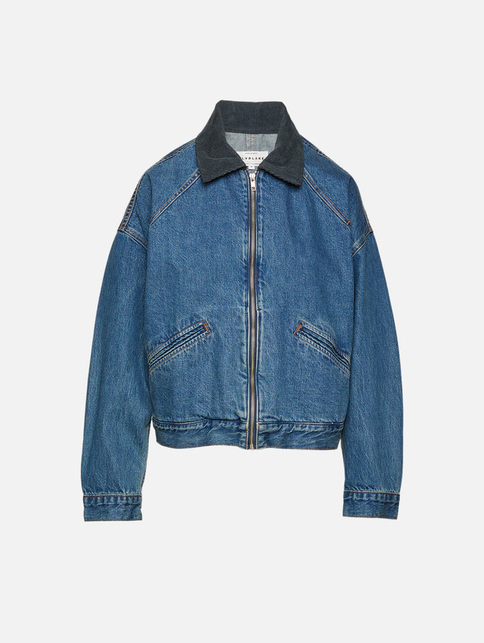 Camden Jacket,SLVRLAKE,LA WOMAN BLUE,Image 1