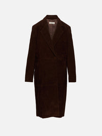 Sabine Suede Jacket,STAUD,ESPRESSO,Image 1