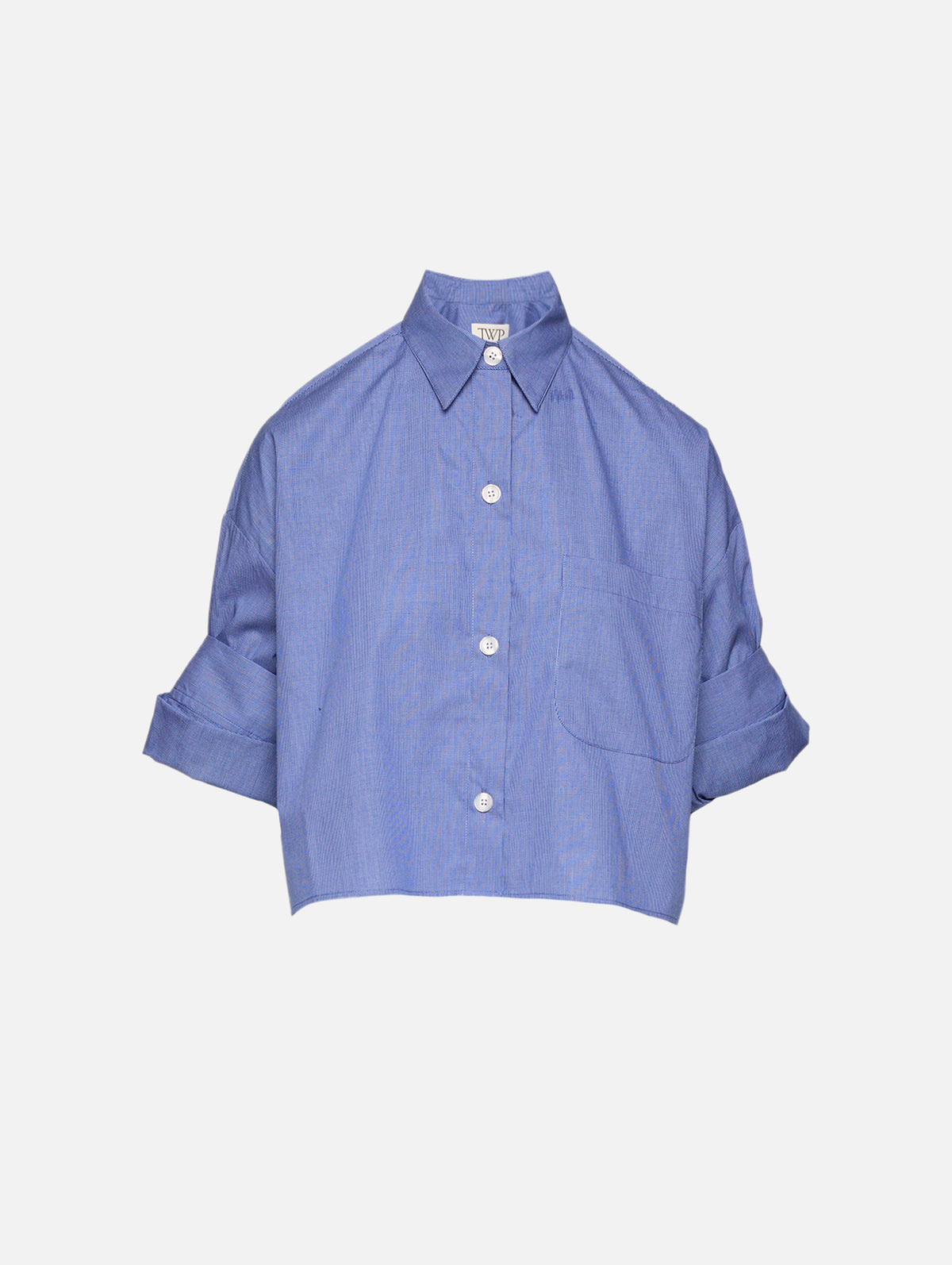 Next Ex Shirt,TWP,WHITE/NAVY,Image 1