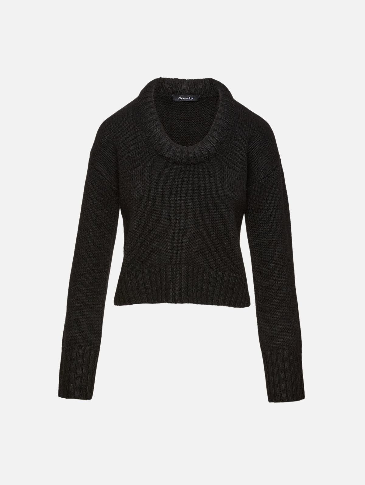 Amelia U Neck Sweater,ELYSEWALKER LABEL,CINNAMON,Image 7
