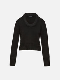 Amelia U Neck Sweater,ELYSEWALKER LABEL,CINNAMON,Image 7