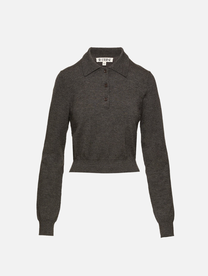 Journey Top,ÉTERNE,HEATHER CHARCOAL,Image 1