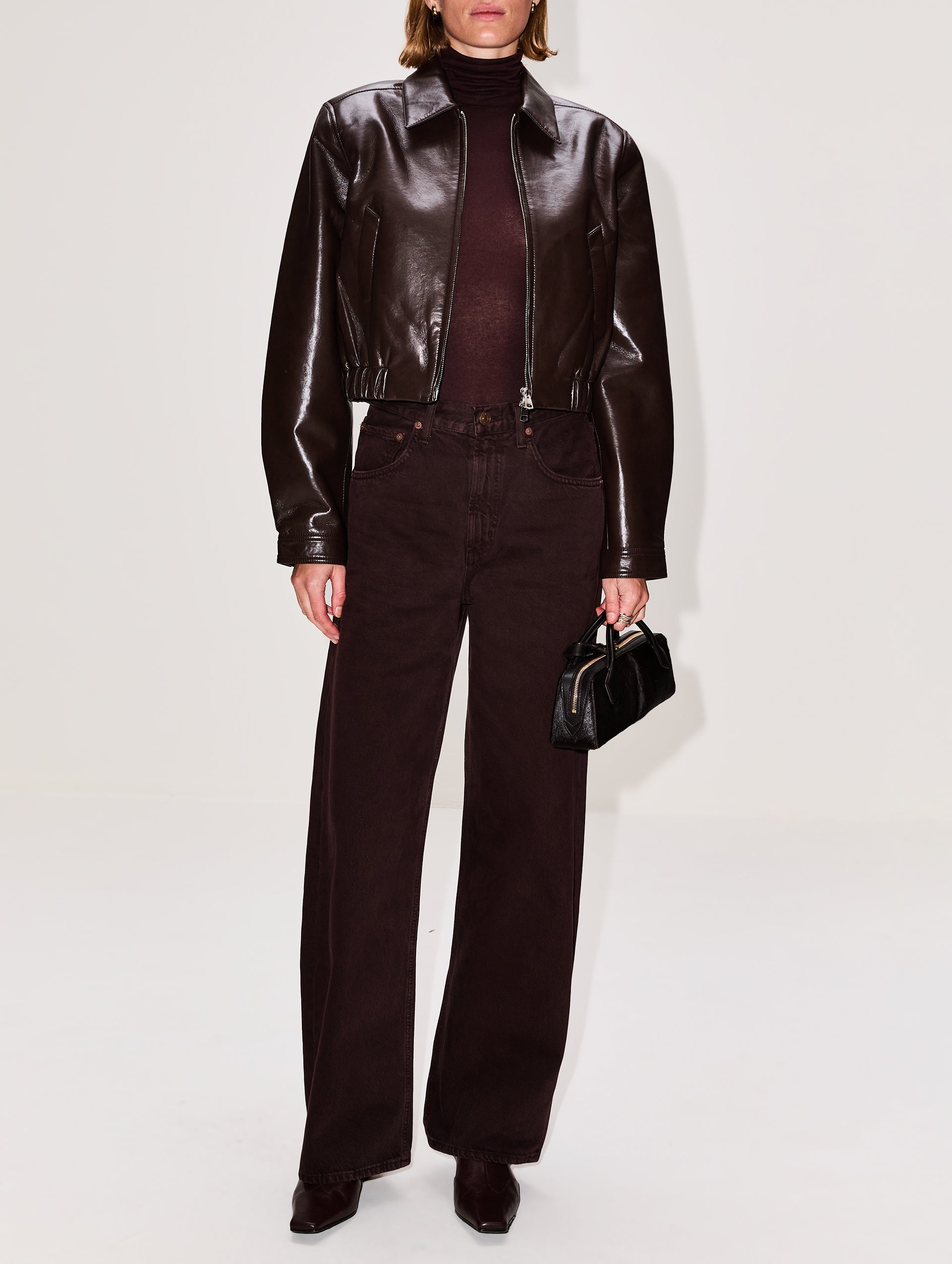 Essie Cropped Jacket | AGOLDE | elysewalker