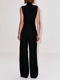 Lauren Pocket Pant,LESET,BLACK,Image 3