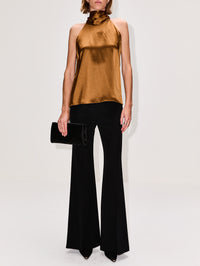 Sienna Top,GALVAN,TOFFEE,Image 2