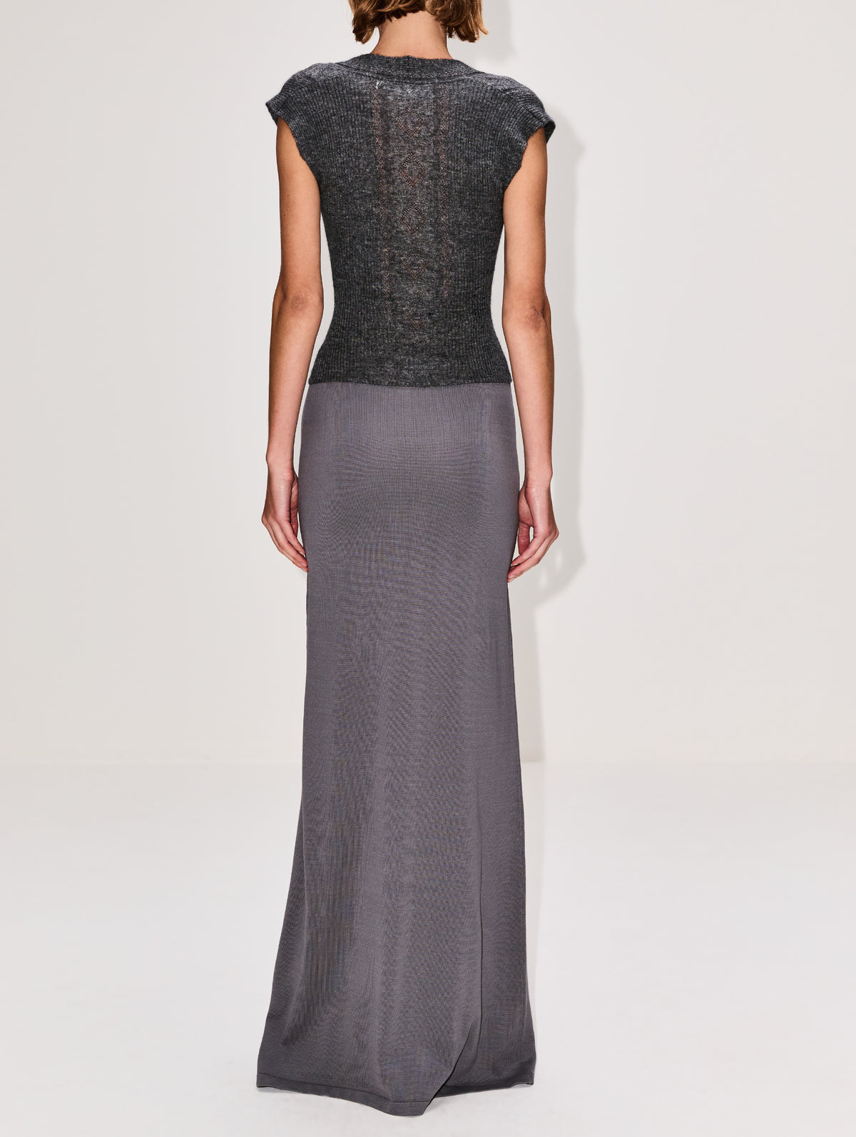 Caius Dress,AYA MUSE,SLATE,Image 4