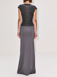 Caius Dress,AYA MUSE,SLATE,Image 4