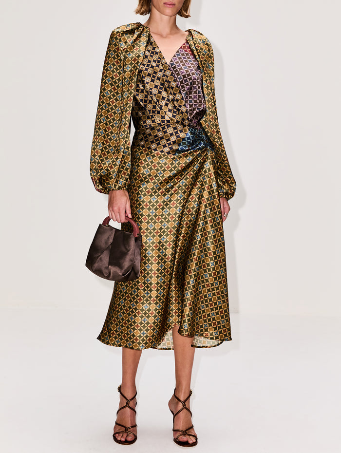 Divani Dress,DRIES VAN NOTEN,MULTI,Image 1