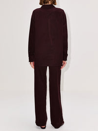 Alain Shirt,LA LIGNE,CHOCOLATE,Image 3