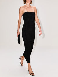 Sleeveless Dress,MAGDA BUTRYM,BLACK,Image 3
