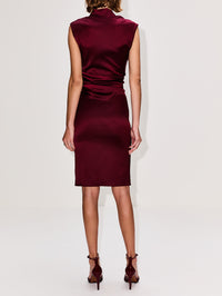 Cantico Dress,MAX MARA,RASPBERRY,Image 4