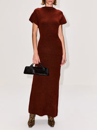 Abi Dress,PROENZA SCHOULER,CINNAMON,Image 2