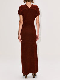 Abi Dress,PROENZA SCHOULER,CINNAMON,Image 4
