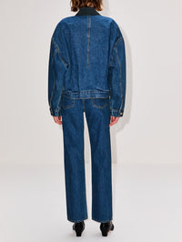 Camden Jacket,SLVRLAKE,LA WOMAN BLUE,Image 3