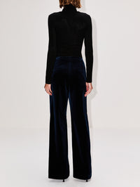 Faru Trouser,VANESSA BRUNO,PETROLE,Image 4