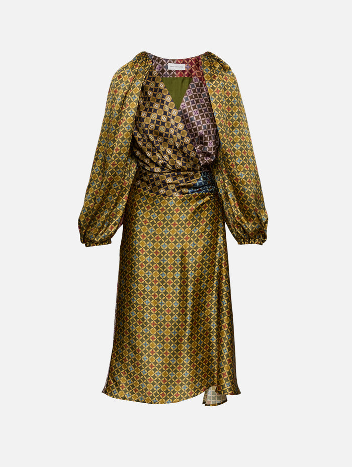 Divani Dress,DRIES VAN NOTEN,MULTI,Image 1